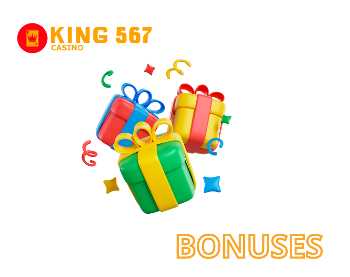 Bonuses at King567 