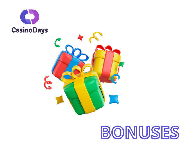 Bonuses at CasinoDays